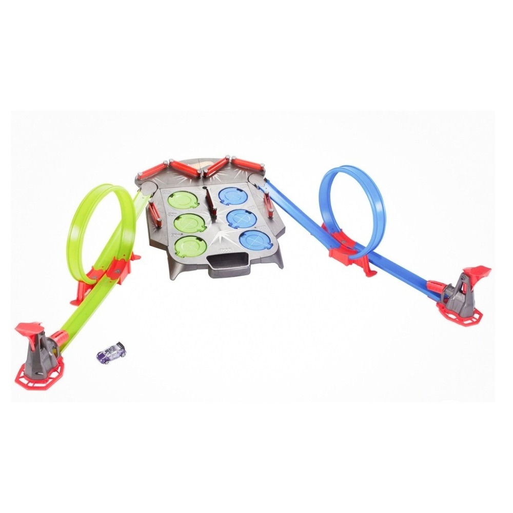 Hot Wheels Action Rebound Racer (complete) and Track Builder System pieces - Picture 3 of 8